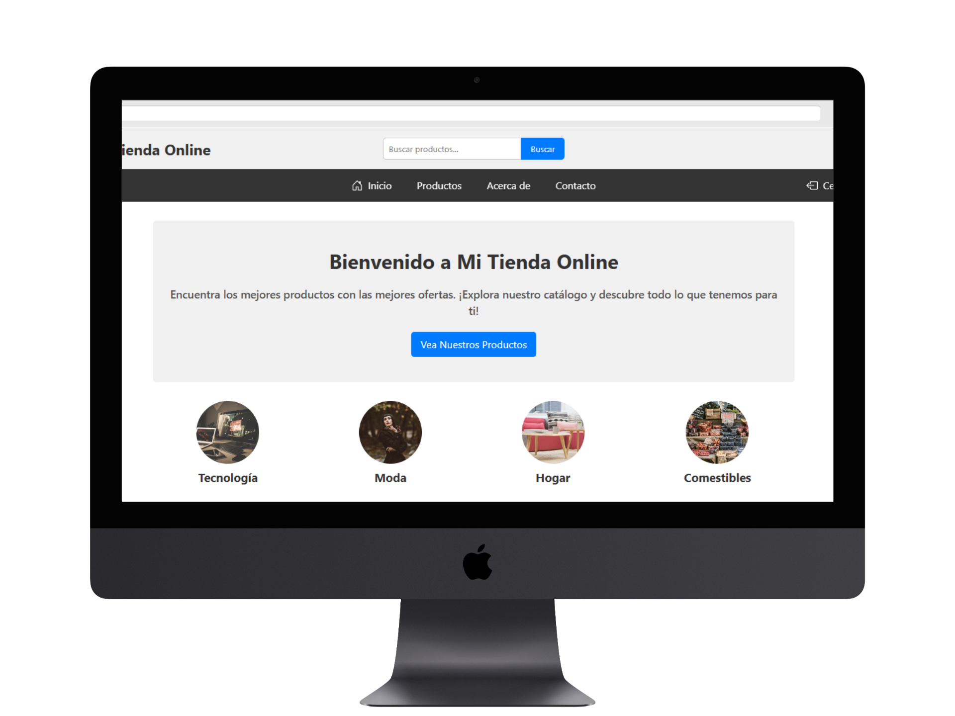 Vista previa de Mi Tienda Online